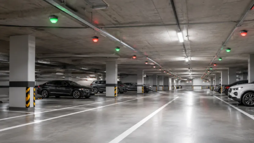 LED Parking Space Indicators Visual Guidance