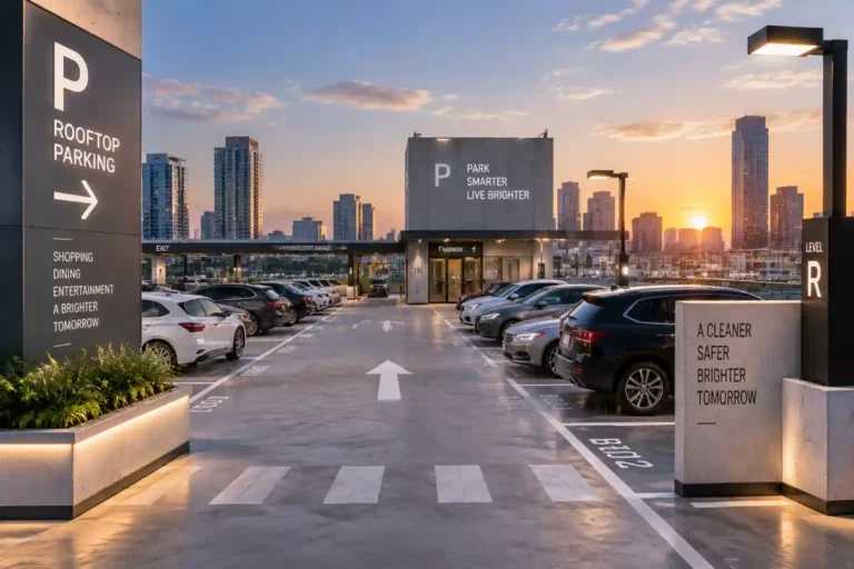 The Benefits of Rooftop Parking Solutions for Large Estates